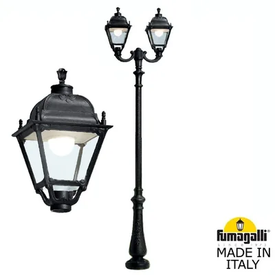 Парковый фонарь FUMAGALLI NEBO OFIR/SIMON 2L  U33.202.R20.AXH27 — Fumagalli