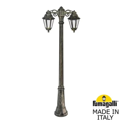 Садово-парковый фонарь FUMAGALLI GIGI BISSO/ANNA 2L DN E22.156.S20.BXE27DN — Fumagalli