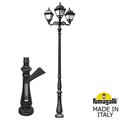Парковый фонарь FUMAGALLI TABOR ADAM/SIMON 2L  U33.205.M30.AYH27 — Fumagalli