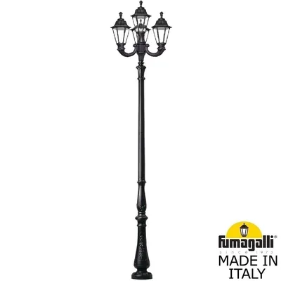 Парковый фонарь FUMAGALLI TABOR OFIR/RUT 3L+1 E26.205.R31.AXE27 — Fumagalli