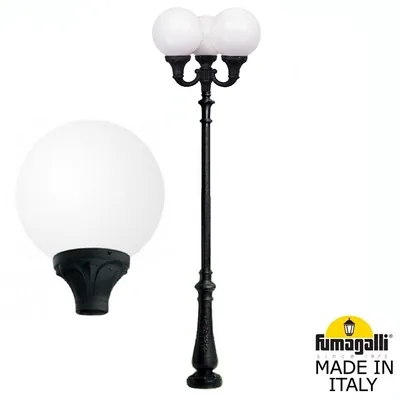 Парковый фонарь FUMAGALLI NEBO OFIR/GLOBE 400 3L G40.202.R30.AYE27 — Fumagalli