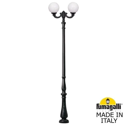 Парковый фонарь FUMAGALLI TABOR OFIR/GLOBE 300 2L  G30.205.R20.AYE27 — Fumagalli