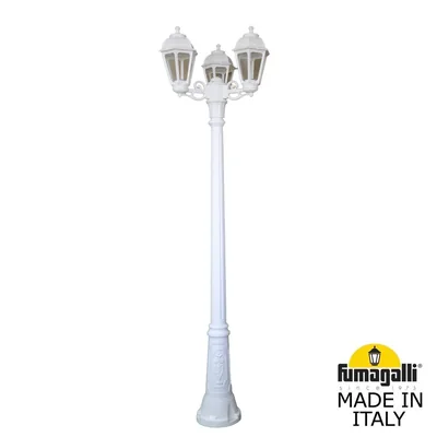 Садово-парковый фонарь FUMAGALLI GIGI BISSO/SABA 3L K22.156.S30.WXE27 — Fumagalli