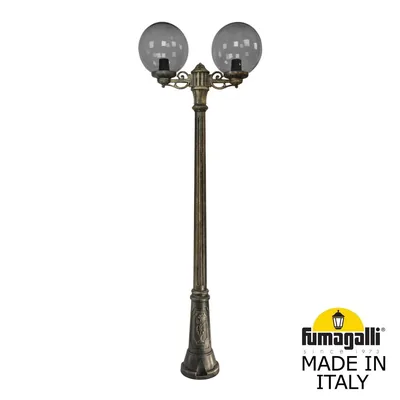 Садово-парковый фонарь FUMAGALLI GIGI BISSO/G300 2L G30.156.S20.BZE27 — Fumagalli