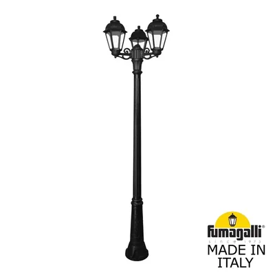 Садово-парковый фонарь FUMAGALLI RICU BISSO/SABA 3L K22.157.S30.AXE27 — Fumagalli