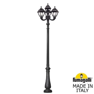 Парковый фонарь FUMAGALLI NEBO OFIR/CEFA 3L+1 U23.202.R31.AXE27 — Fumagalli