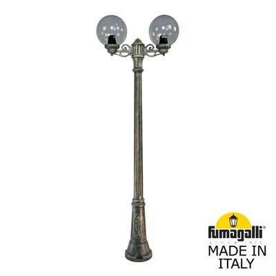 Садово-парковый фонарь FUMAGALLI GIGI BISSO/G250 2L G25.156.S20.BZE27 — Fumagalli
