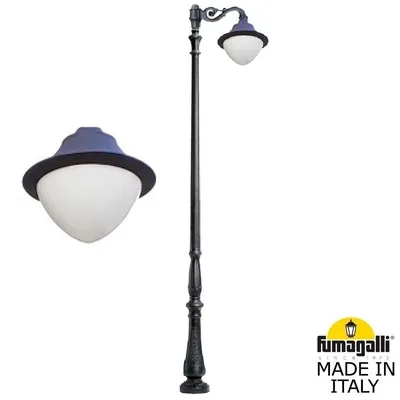 Парковый фонарь  FUMAGALLI HOREB/ADAM/VIVI 1L LED-HIP V50.208.M10.AYH27 — Fumagalli