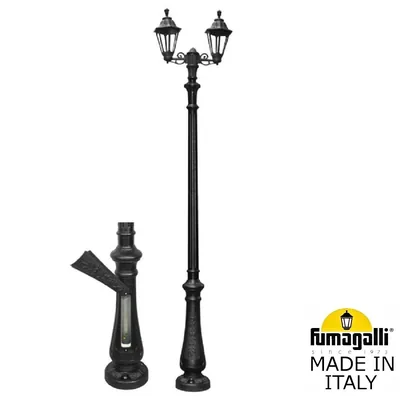 Парковый фонарь FUMAGALLI NEBO BISSO/RUT 2L  E26.202.S20.AXE27 — Fumagalli