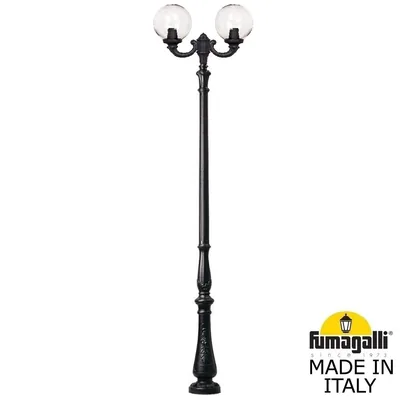 Парковый фонарь FUMAGALLI TABOR OFIR/GLOBE 300 2L  G30.205.R20.AZE27 — Fumagalli