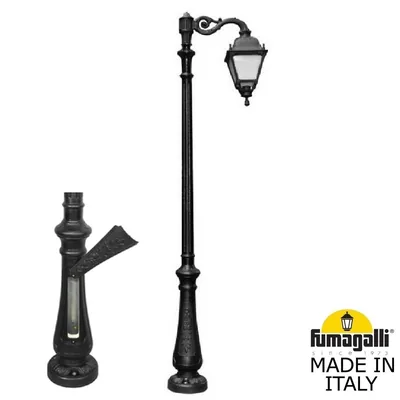 Парковый фонарь FUMAGALLI NEBO ADAM/SIMON 1L  U33.202.M10.AXH27 — Fumagalli