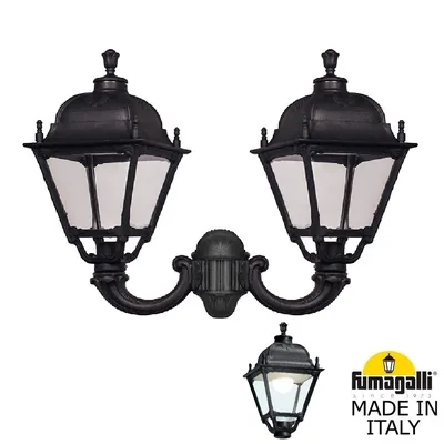 Светильник уличный настенный FUMAGALLI MIRRA/SIMON U33.142.000.AXH27 — Fumagalli
