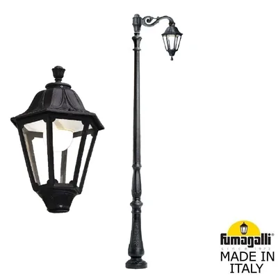 Парковый фонарь FUMAGALLI TABOR ADAM/NOEMI 1L  E35.205.M10.AXH27 — Fumagalli