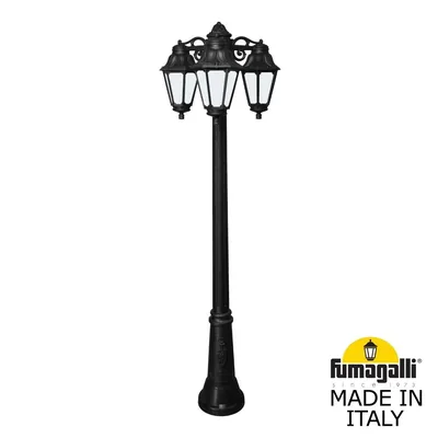 Садово-парковый фонарь FUMAGALLI GIGI BISSO/ANNA 3L DN E22.156.S30.AYE27DN — Fumagalli