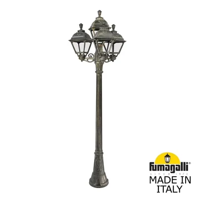 Садово-парковый фонарь FUMAGALLI ARTU BISSO/CEFA 3+1 U23.158.S31.BXE27 — Fumagalli