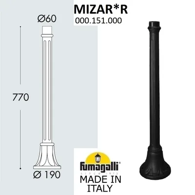 Парковый столб FUMAGALLI MIZAR 000.151.000.A0 — Fumagalli