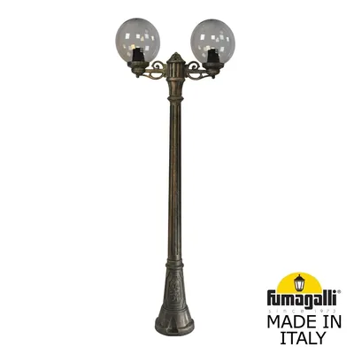 Садово-парковый фонарь FUMAGALLI ARTU BISSO/G250 2L G25.158.S20.BZE27 — Fumagalli