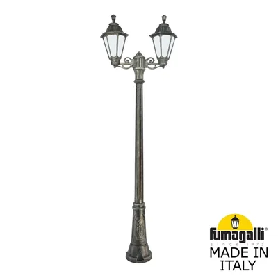 Садово-парковый фонарь FUMAGALLI GIGI BISSO/RUT 2L E26.156.S20.BYE27 — Fumagalli