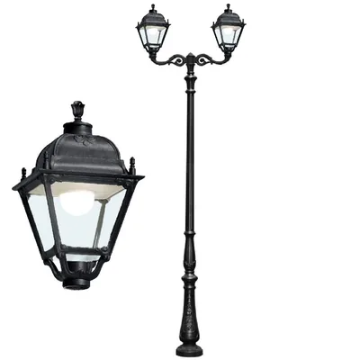 Парковый фонарь FUMAGALLI HOREB ADAM/SIMON 2L U33.208.M20.AXH27 — Fumagalli