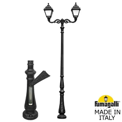 Парковый фонарь FUMAGALLI TABOR ADAM/SIMON 2L U33.205.M20.AYH27 — Fumagalli