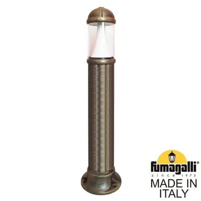 Садовый светильник-столбик FUMAGALLI SAURO 1100  D15.555.000.BXD1L.CRB — Fumagalli