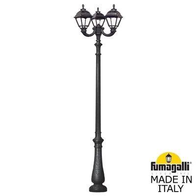 Парковый фонарь FUMAGALLI NEBO OFIR/CEFA 3L U23.202.R30.AXE27 — Fumagalli