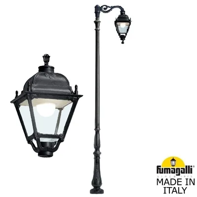 Парковый фонарь FUMAGALLI HOREB ADAM/SIMON 1L  U33.208.M10.AXH27 — Fumagalli