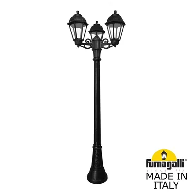 Садово-парковый фонарь FUMAGALLI ARTU BISSO/SABA 3L K22.158.S30.AXE27 — Fumagalli