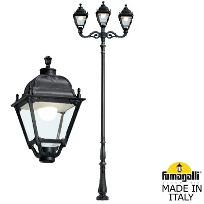 Парковый фонарь FUMAGALLI HOREB ADAM/SIMON 2L+1  U33.208.M21.AXH27 — Fumagalli