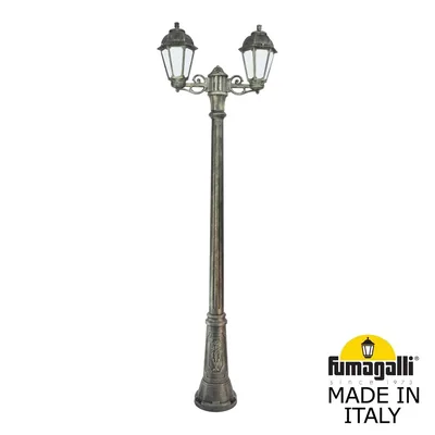 Садово-парковый фонарь FUMAGALLI GIGI BISSO/SABA 2L K22.156.S20.BYE27 — Fumagalli