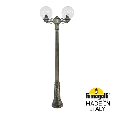 Садово-парковый фонарь FUMAGALLI GIGI BISSO/G250 2L G25.156.S20.BXE27 — Fumagalli