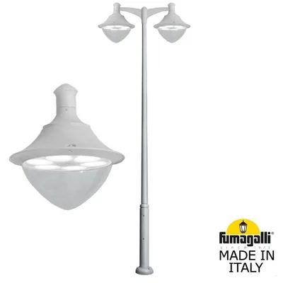 Парковый фонарь  FUMAGALLI EKTOR 4000/MIDIPILAR/VIVI 2L LED GX-53 V50.372.A20.LXD6L — Fumagalli