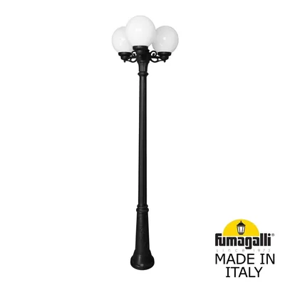 Садово-парковый фонарь FUMAGALLI RICU BISSO/G250 3L G25.157.S30.AYE27 — Fumagalli