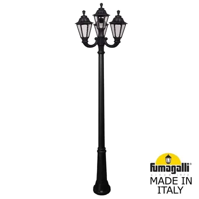 Садово-парковый фонарь FUMAGALLI RICU/OFIR/RUT 3L+1 E26.157.R31.AXE27 — Fumagalli