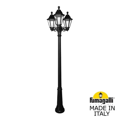 Садово-парковый фонарь FUMAGALLI RICU BISSO/RUT 3L E26.157.S30.AXE27 — Fumagalli