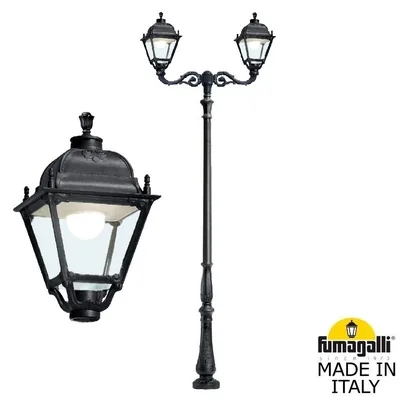 Парковый фонарь FUMAGALLI TABOR ADAM/SIMON 2L U33.205.M20.AXH27 — Fumagalli