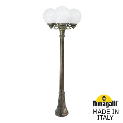 Садово-парковый фонарь FUMAGALLI ARTU BISSO/G250 3L G25.158.S30.BYE27 — Fumagalli