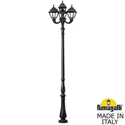 Парковый фонарь FUMAGALLI TABOR OFIR/CEFA 3L+1 U23.205.R31.AXE27 — Fumagalli