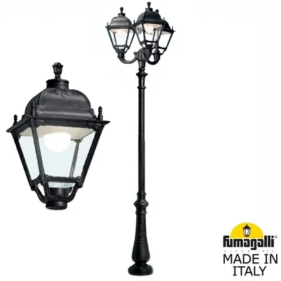Парковый фонарь FUMAGALLI NEBO OFIR/SIMON 3L  U33.202.R30.AXH27 — Fumagalli