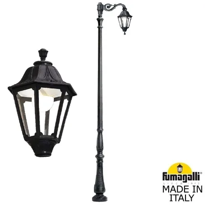 Парковый фонарь FUMAGALLI HOREB ADAM/NOEMI 1L  E35.208.M10.AXH27 — Fumagalli