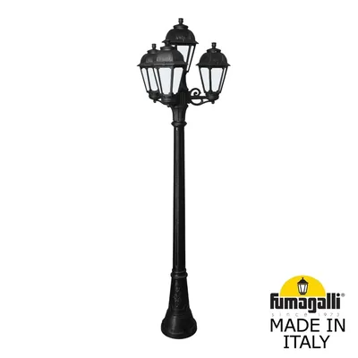 Садово-парковый фонарь FUMAGALLI ARTU BISSO/SABA 3+1 K22.158.S31.AYE27 — Fumagalli