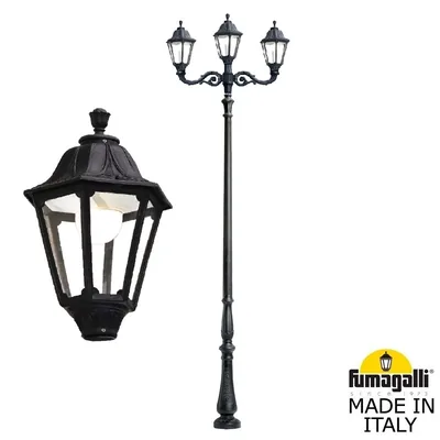 Парковый фонарь FUMAGALLI HOREB ADAM/NOEMI 2L+1  E35.208.M21.AXH27 — Fumagalli