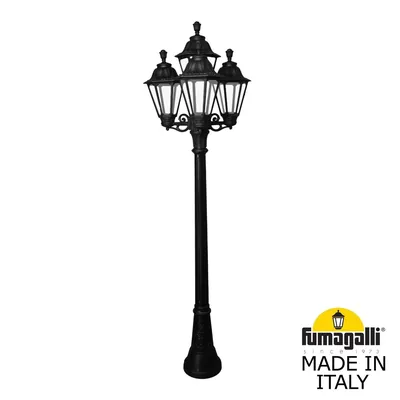 Садово-парковый фонарь FUMAGALLI ARTU BISSO/RUT 3+1 E26.158.S31.AXE27 — Fumagalli