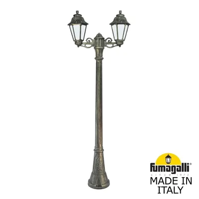 Садово-парковый фонарь FUMAGALLI ARTU BISSO/ANNA 2L E22.158.S20.BYE27 — Fumagalli