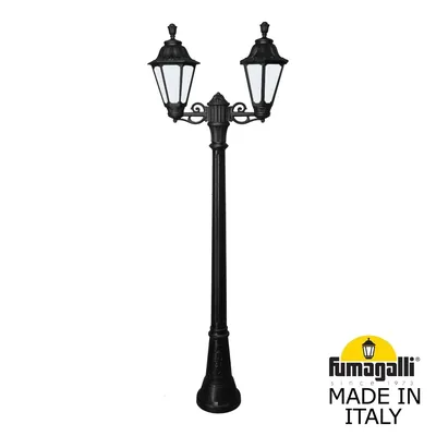 Садово-парковый фонарь FUMAGALLI ARTU BISSO/RUT 2L E26.158.S20.AYE27 — Fumagalli