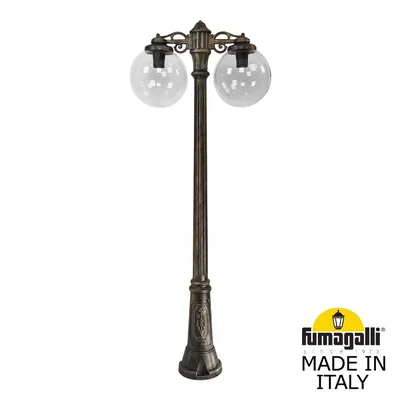 Садово-парковый фонарь FUMAGALLI GIG BISSO/G300 2L DN G30.156.S20.BXE27DN — Fumagalli