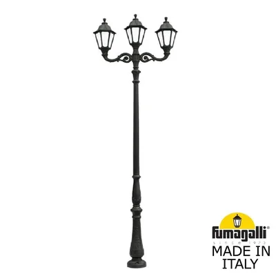Парковый фонарь FUMAGALLI TABOR ADAM/NOEMI 2L+1  E35.205.M21.AYH27 — Fumagalli