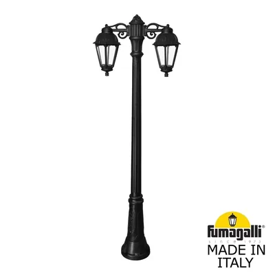 Садово-парковый фонарь FUMAGALLI GIGI BISSO/SABA 2L DN K22.156.S20.AXE27DN — Fumagalli
