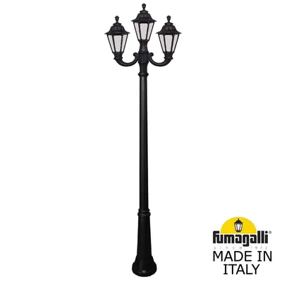 Садово-парковый фонарь FUMAGALLI RICU/OFIR/RUT 2L+1 E26.157.R21.AXE27 — Fumagalli