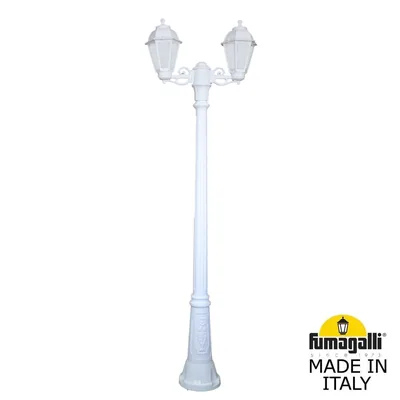 Садово-парковый фонарь FUMAGALLI GIGI BISSO/SABA 2L K22.156.S20.WYE27 — Fumagalli